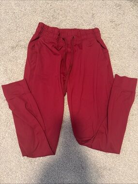 Women’s Dark Red Jogger Pants